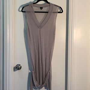 Calvin Klein Jeans Mesh sleeveless mini dress